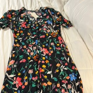 Tropical full length dress